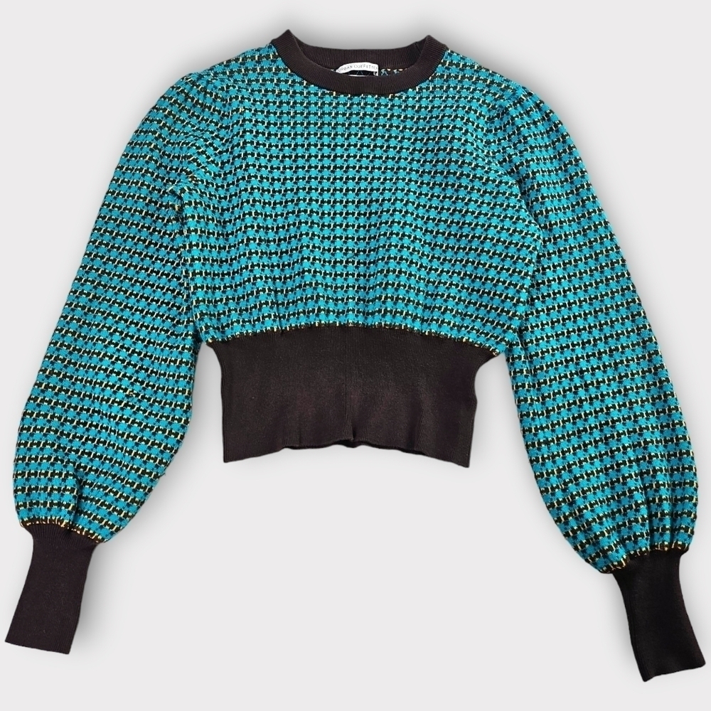 Urban Outfitters Sweater Puff Shoulder Balloon Sleeve XS